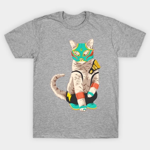 El Gato Asesino T-Shirt by fightstacy